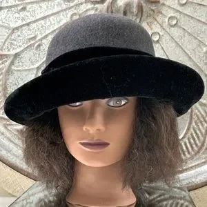 Arlin | Accessories | Arlin 0 Wool Gray Black Bucket Hat  display picture 3